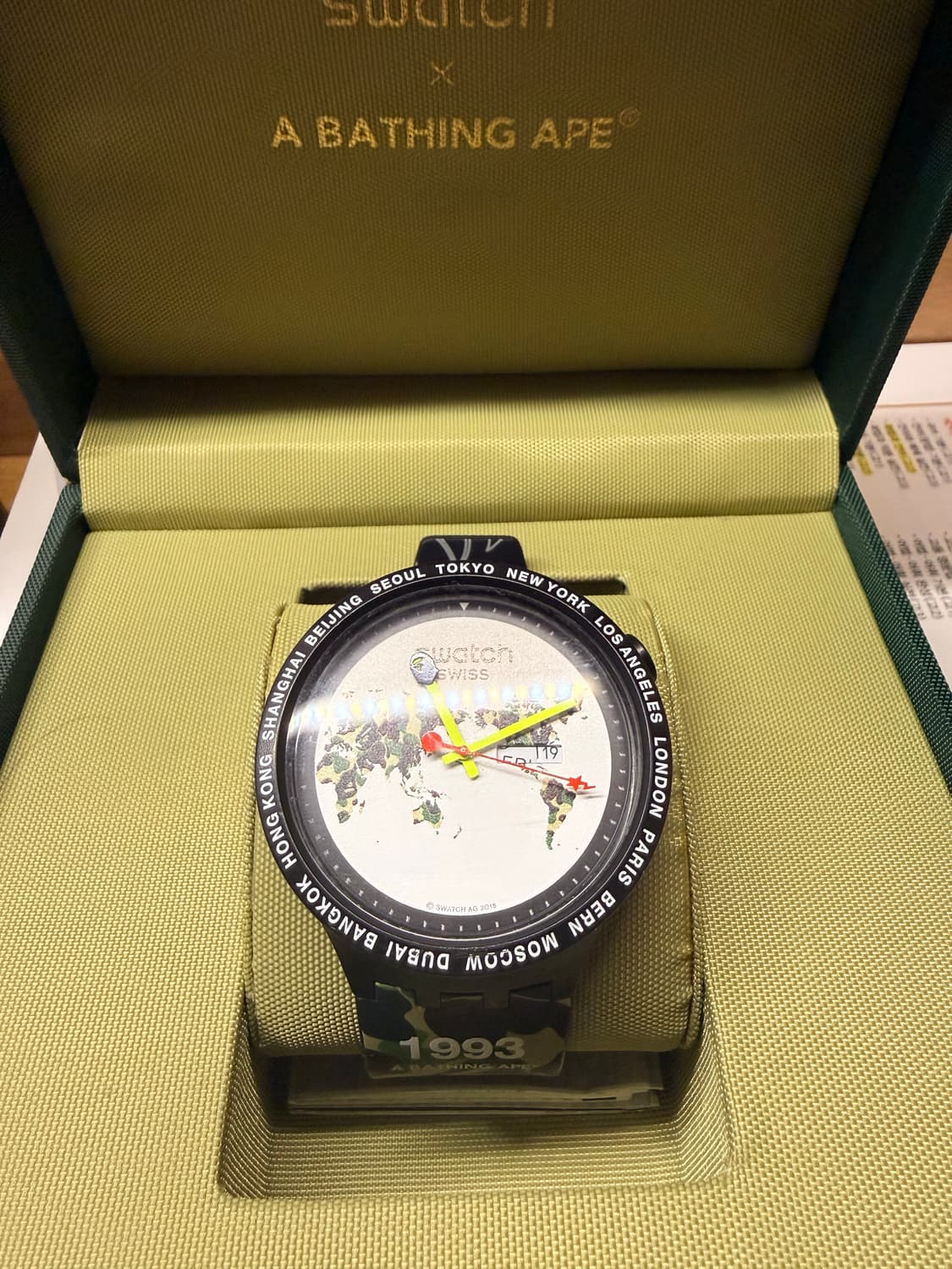 베이프 스와치 시계 상품이미지1