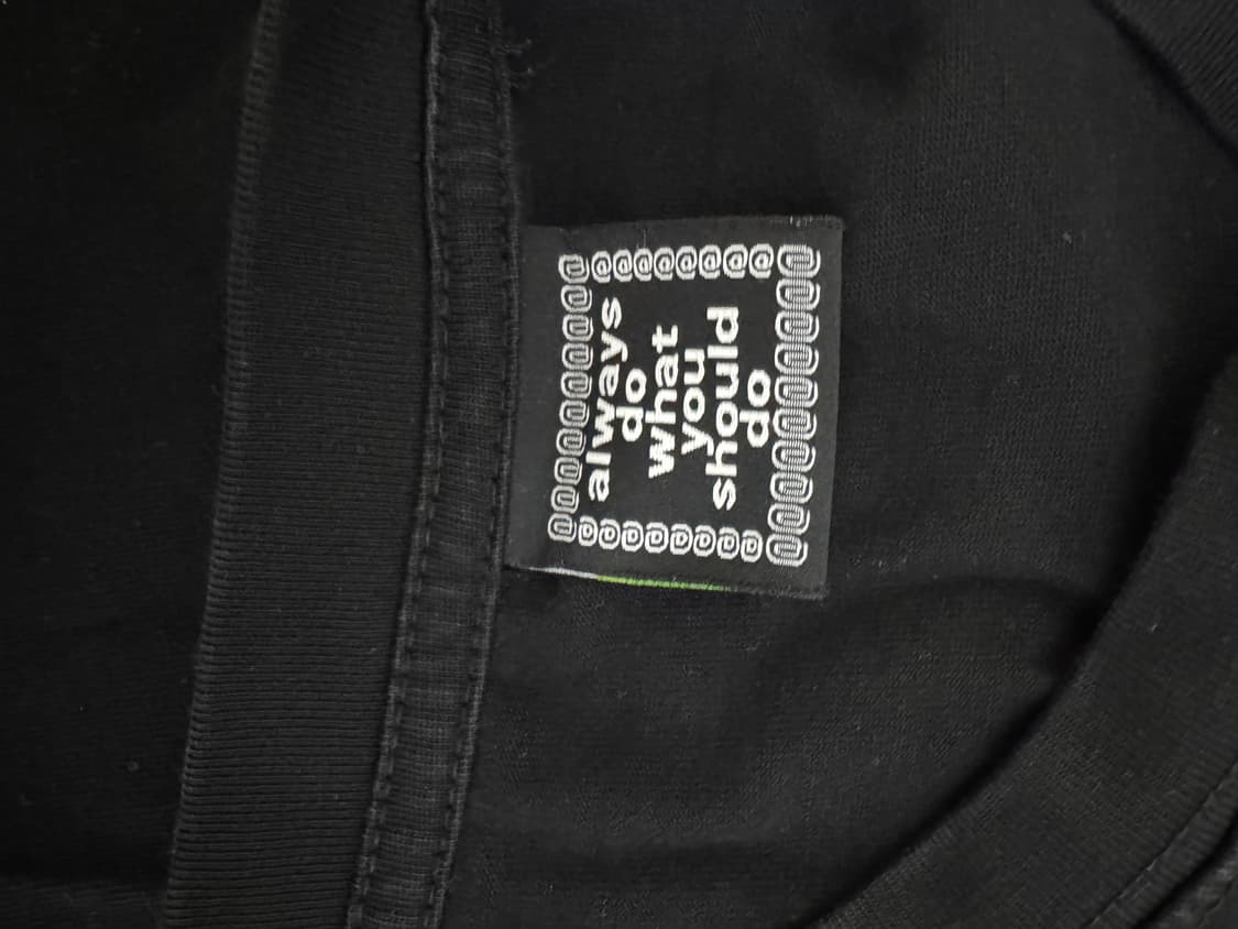 always do what you should do 블랙 반팔 상품이미지3