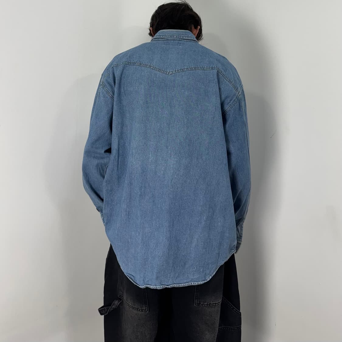 Vtg Western Denim Shirts 상품이미지2