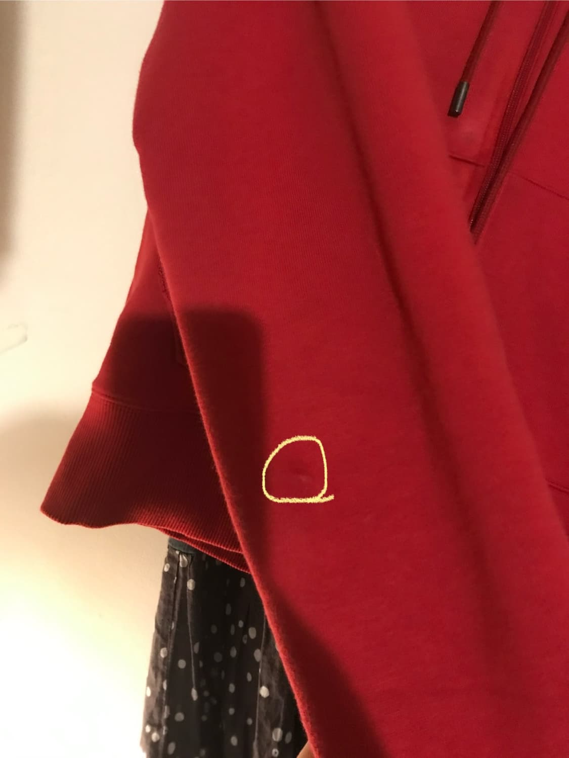 COYSEIO 038 Cozy Hood Zip-Up Red 상품이미지3