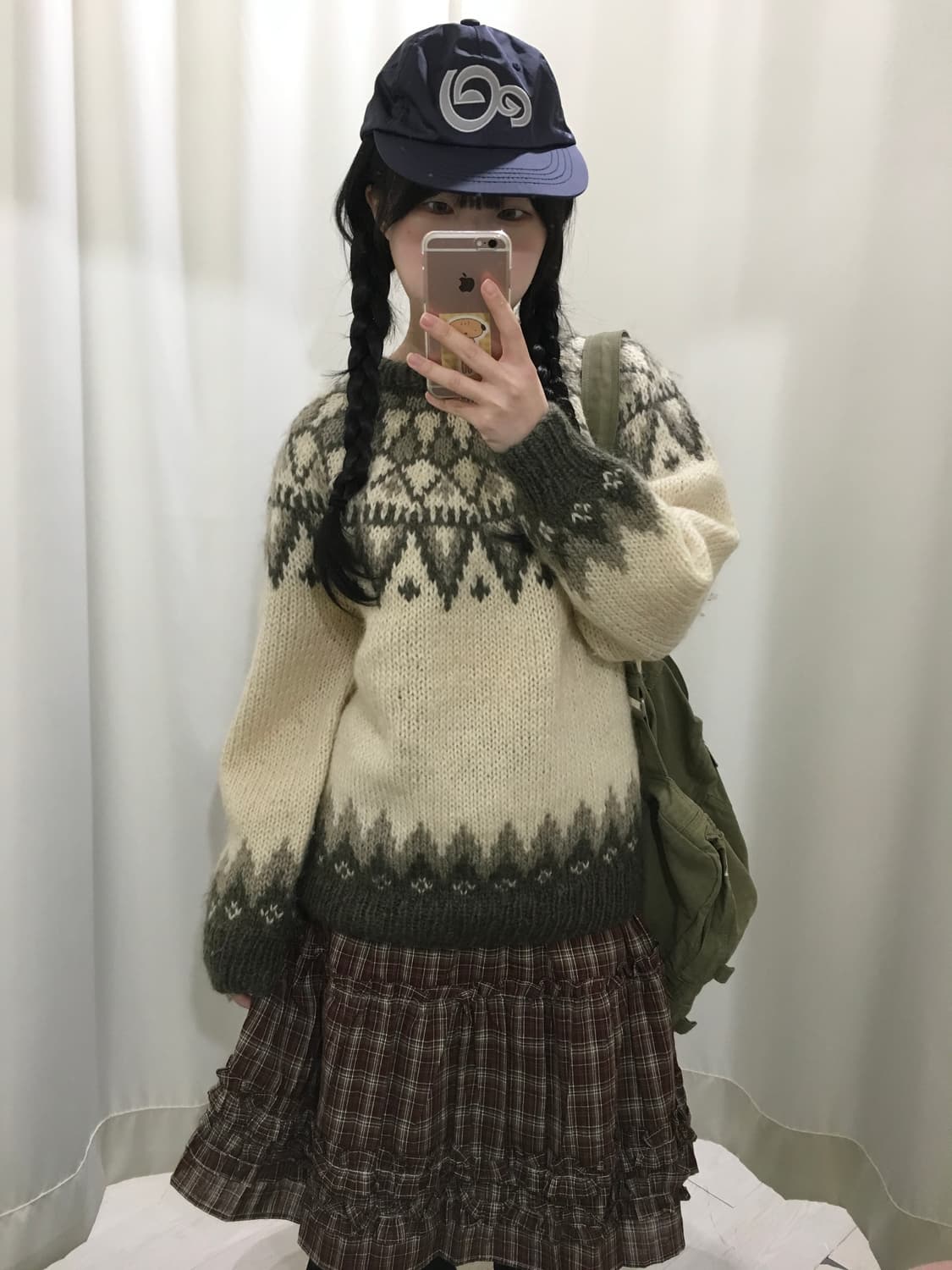 hand made nordic wool knit 상품이미지5