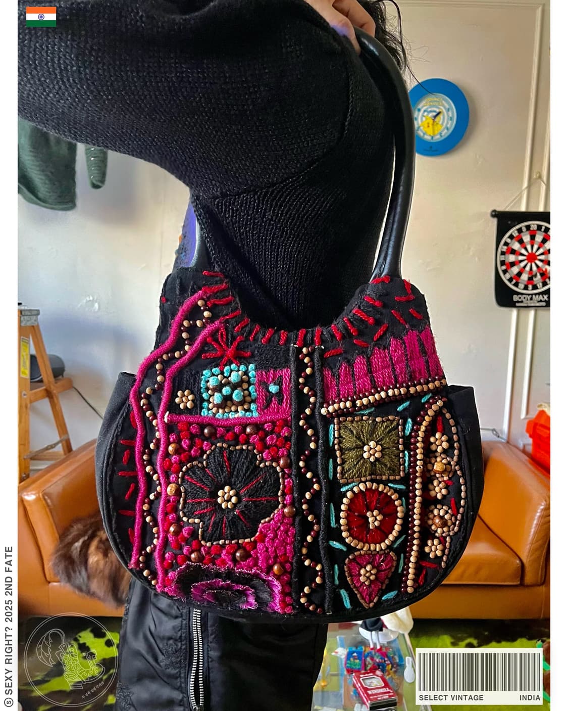 Indian Vintage Oriental 3D Shoulder Bag 상품이미지1