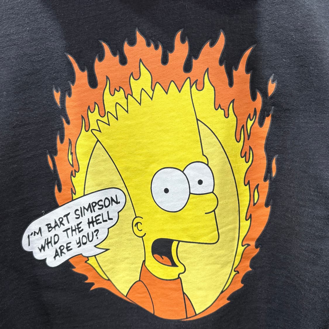 S 오프화이트 Off-White 바트 심슨 후드 티셔츠 상품이미지5