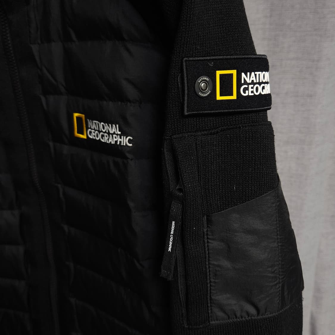 100 ) 내셔널지오그래픽 몬타나 니트 구스 경량 패딩 상품이미지6