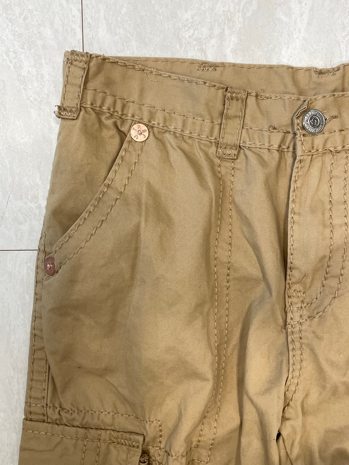 트루릴리전(True Religion) 메가스티치 부츠컷 카고 팬츠 상품이미지4