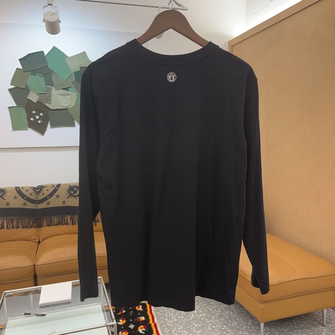 잭다니엘 빈티지 블랙 긴팔 롱슬리브 90 C06414 상품이미지4