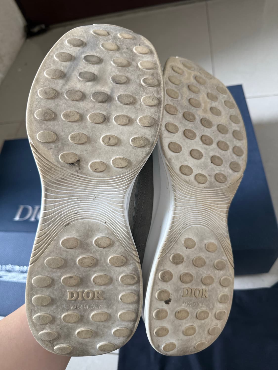 [당일출고,42사이즈] 디올 B25 오블리크 스니커즈 풀박스 상품이미지6