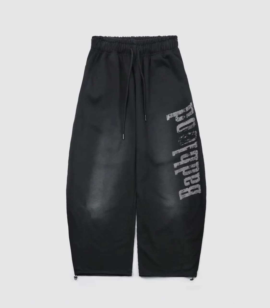 배드블러드 선 페이디드2 조거팬츠 블랙 s 상품이미지2