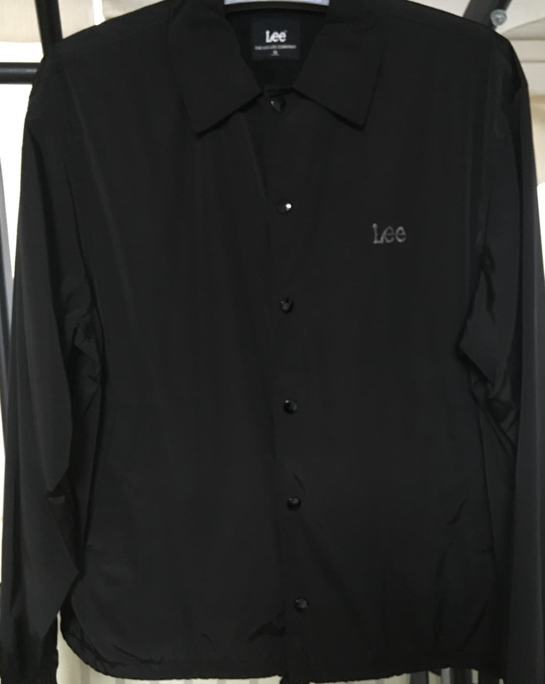 Lee 나일론 코치 자켓 블랙 판매합니다 상품이미지5