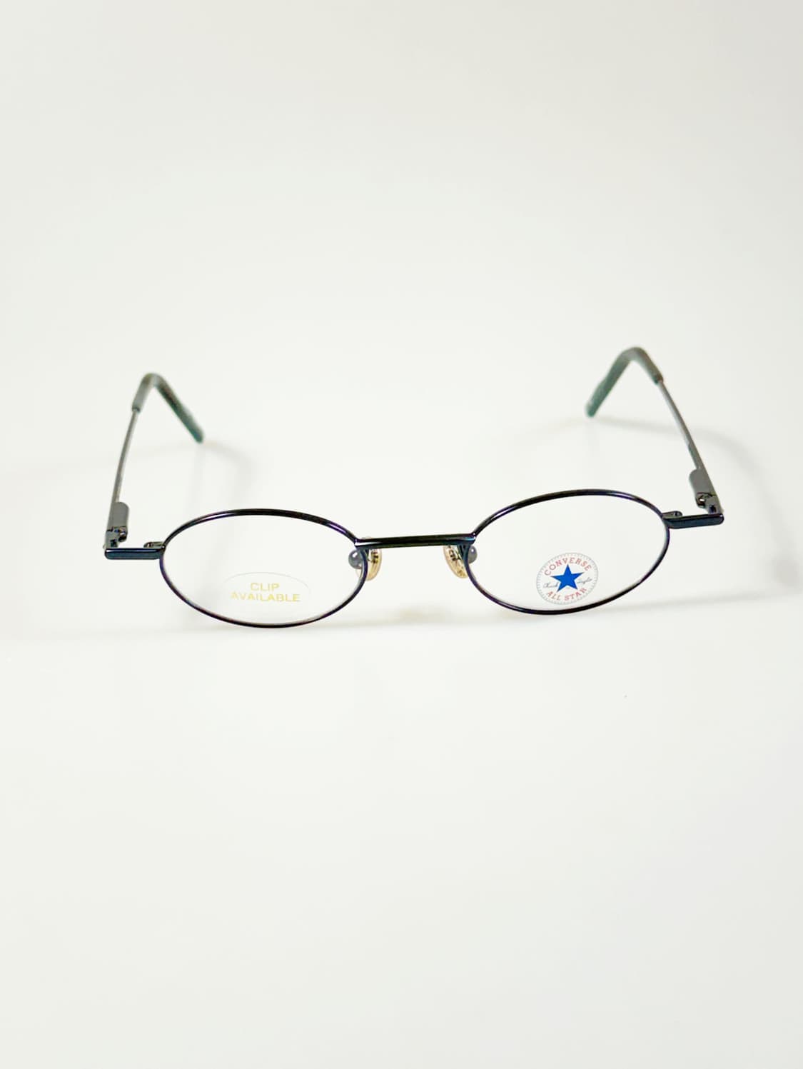 90s CONVERSE 슬림 오벌 메탈 프레임 빈티지 안경 상품이미지1