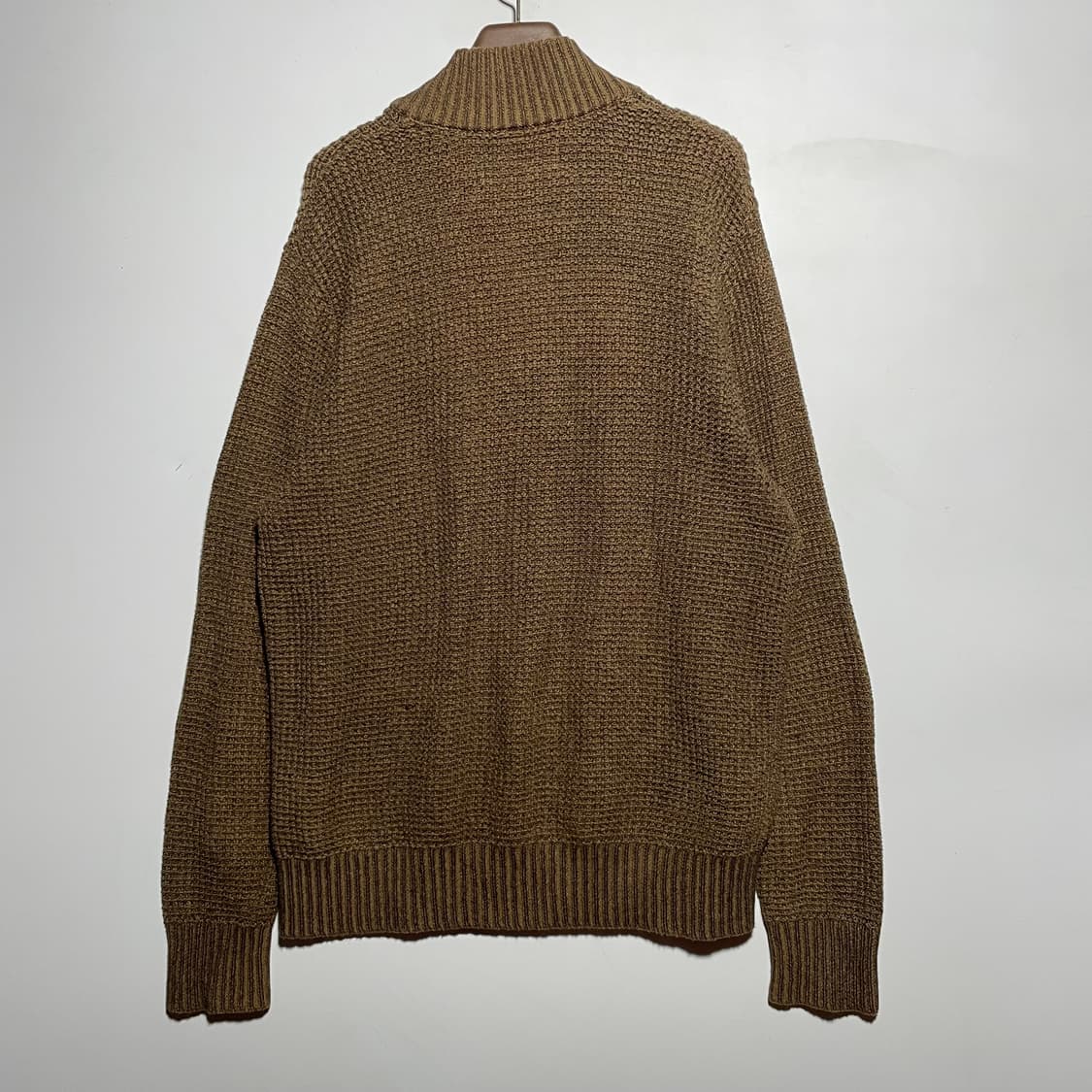 에디바우어 하프넥 반집업 니트 상품이미지3