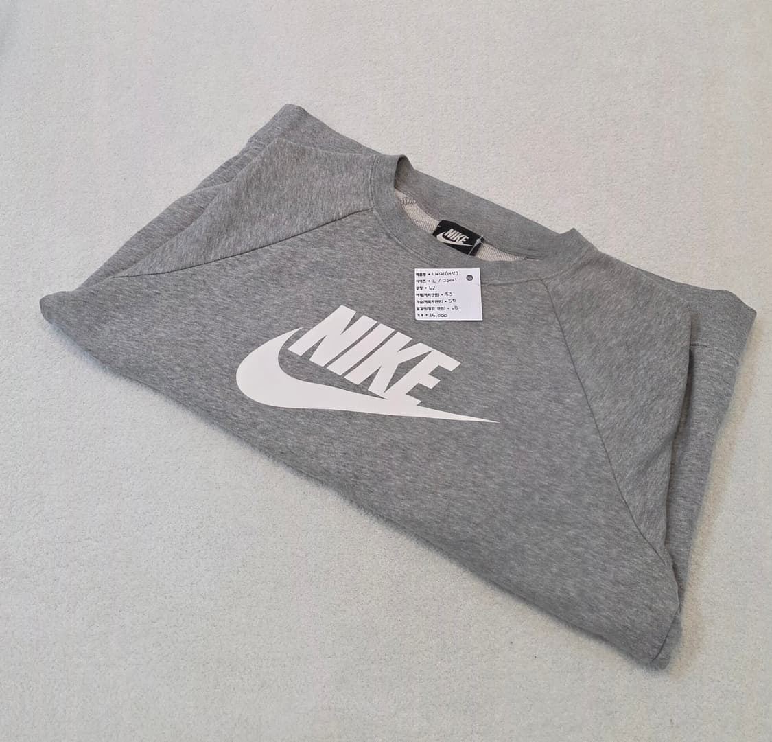 나이키 맨투맨 "NIKE" (여성/초등학생) 상품이미지4