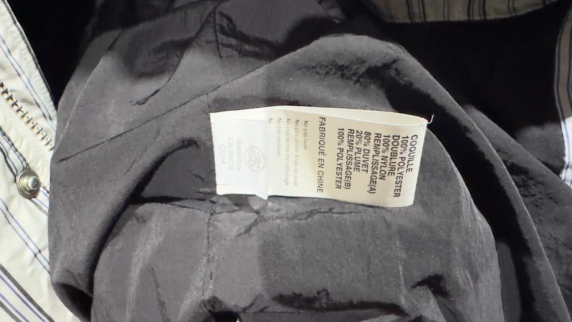 스투시 Stussy Stripe Down Puffer Jacket 상품이미지5