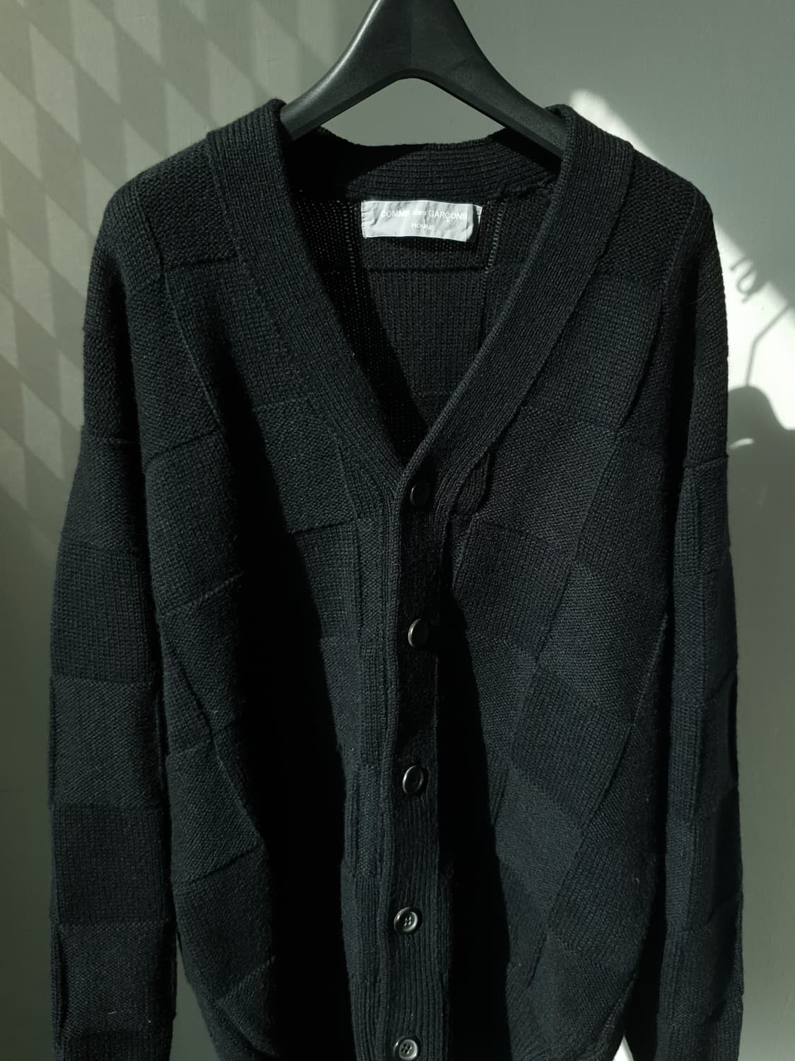 90s Comme Des Garcons Patchwork cardigan 상품이미지3