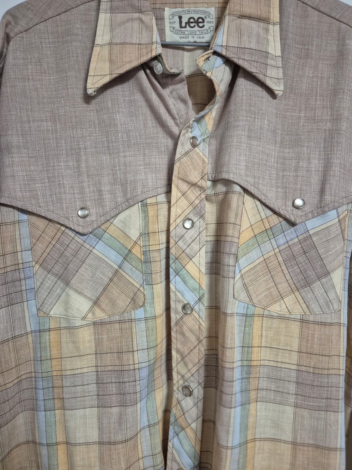 80s 리 아메리칸 웨스턴 셔츠 상품이미지1