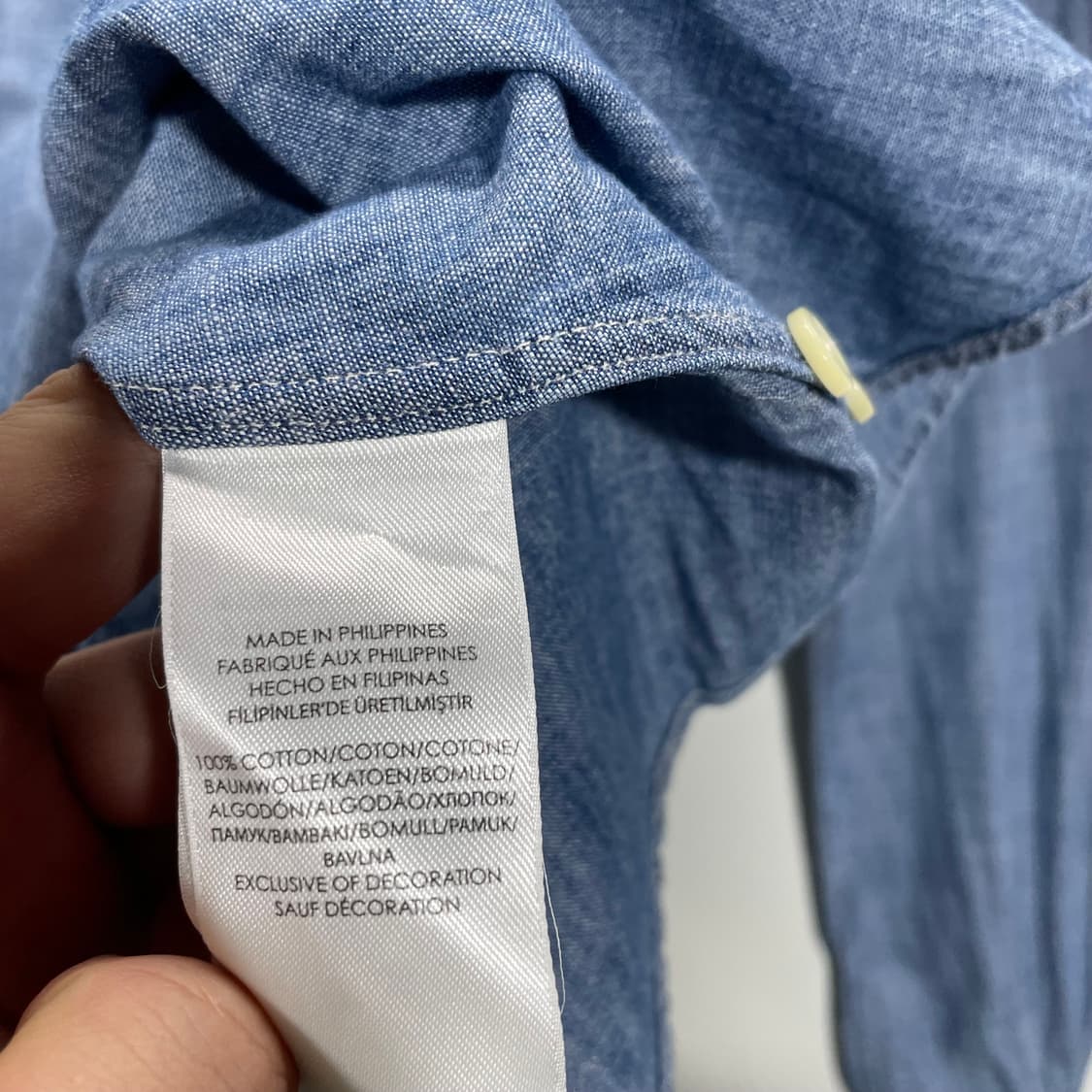 폴로 랄프로렌 데님 셔츠 상품이미지4