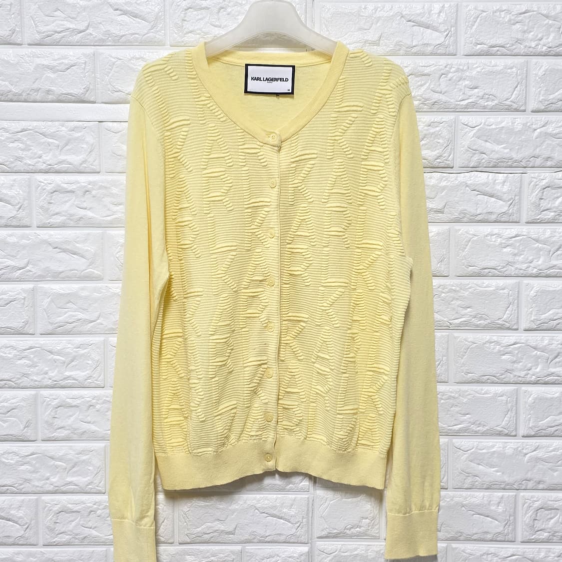 택포_ 칼라거펠트 캐시미어 가디건  상품이미지1