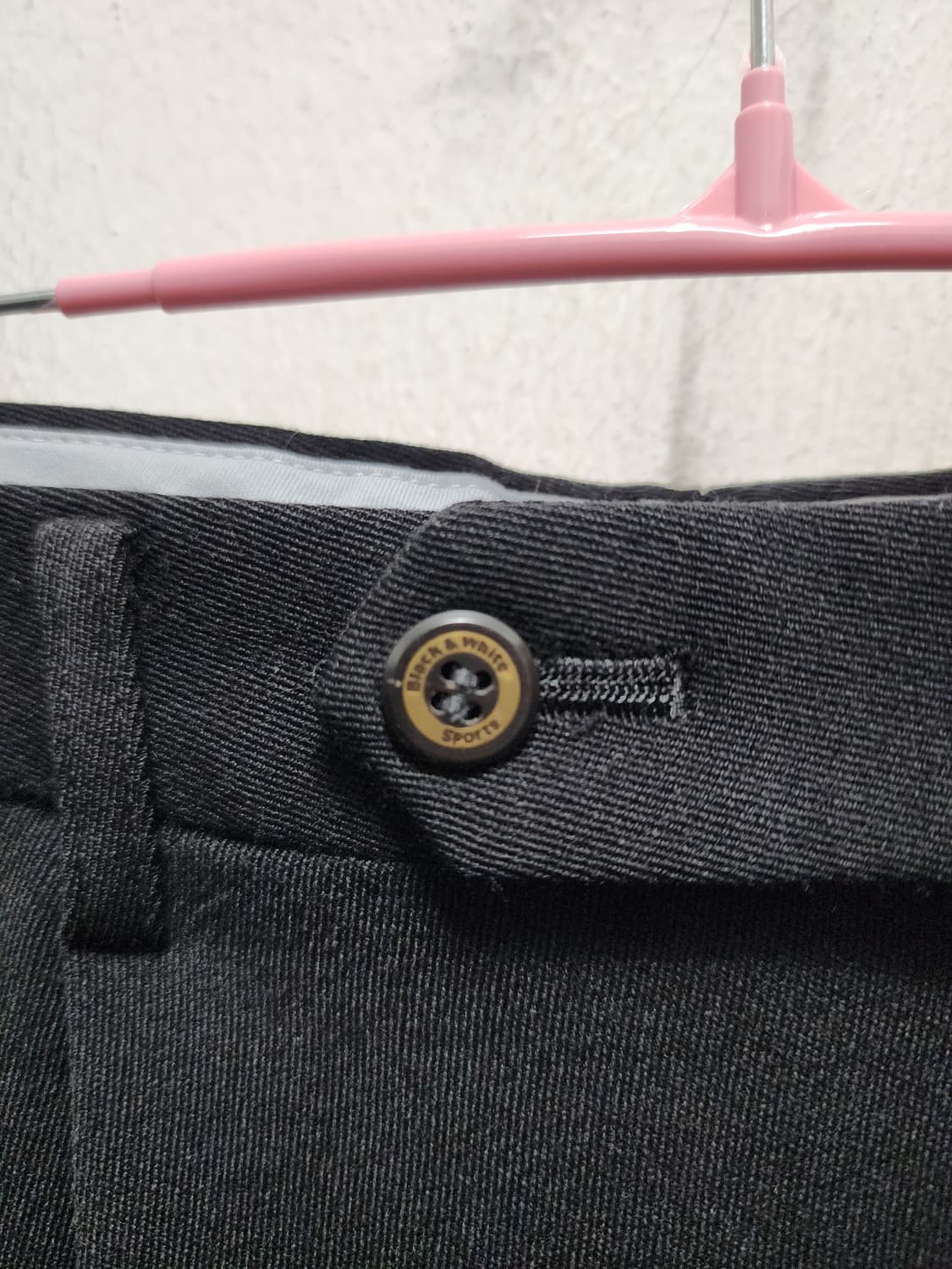 BLACK&WHITE 블랙엔화이트 일본판 투턱 WOOL 슬랙스 상품이미지6