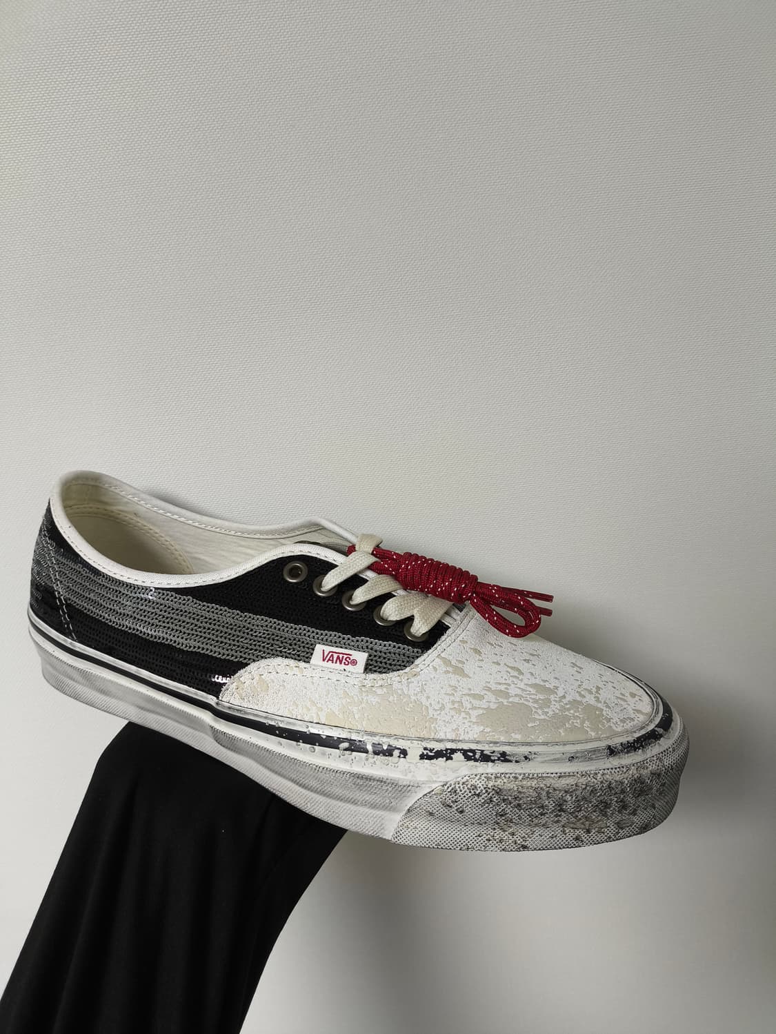 [280] 반스 LX 어센틱44 블랙 화이트 상품이미지5