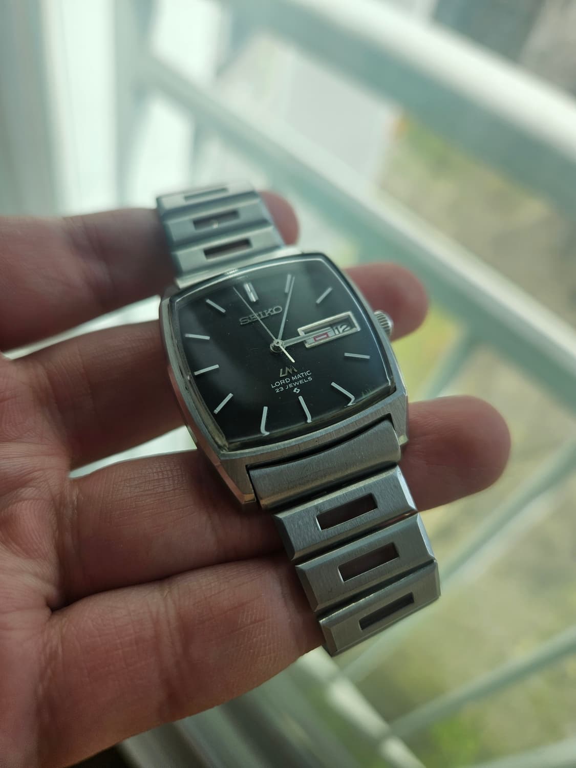 1977s 세이코 로드매틱(LM) 블랙블루 초희귀 빈티지 시계 상품이미지1