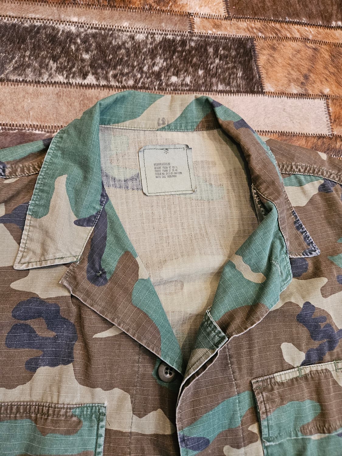 90s usmc 우드랜드 bdu 자켓  상품이미지3