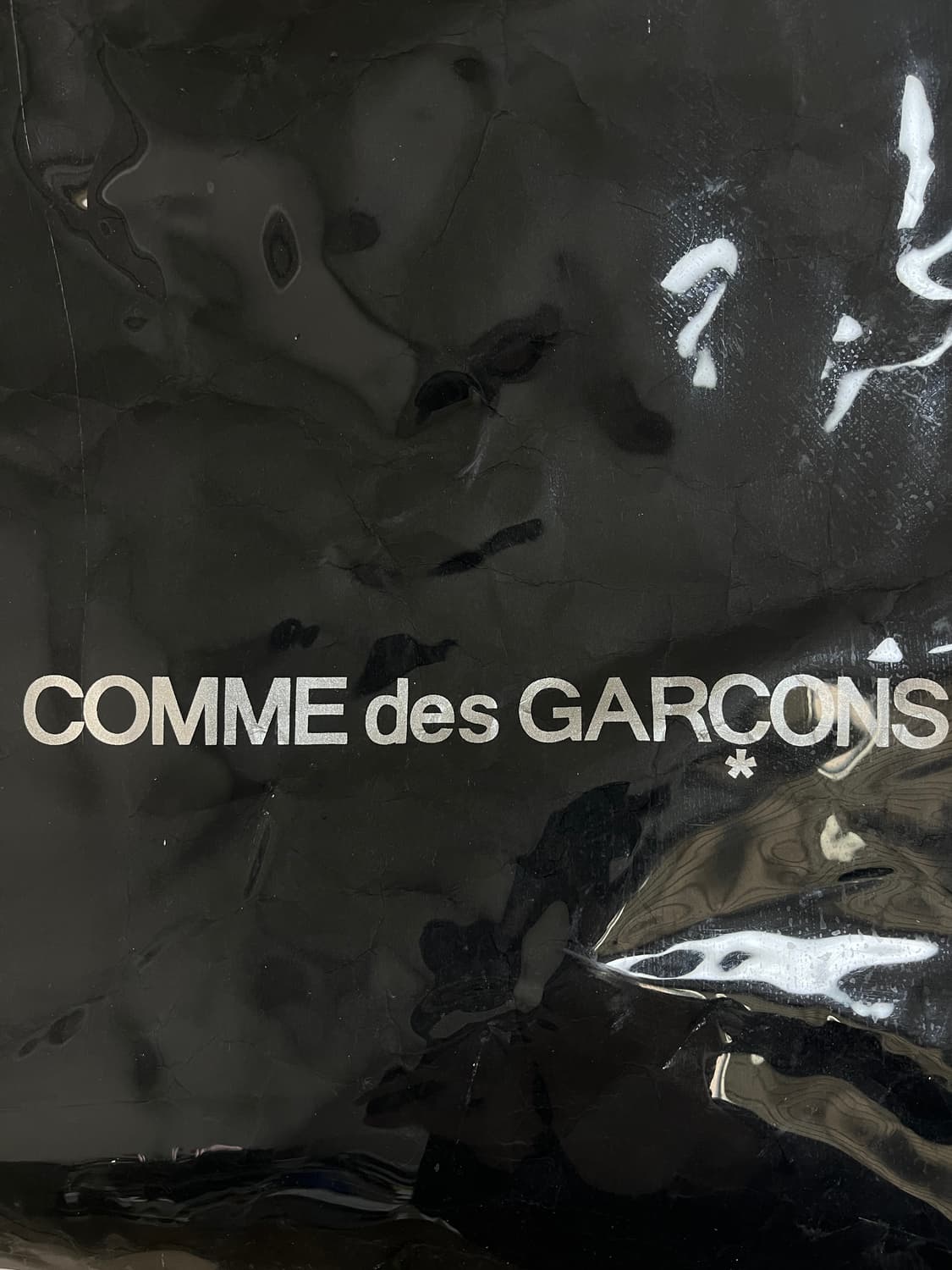 꼼데가르송 PVC 토트백 상품이미지2