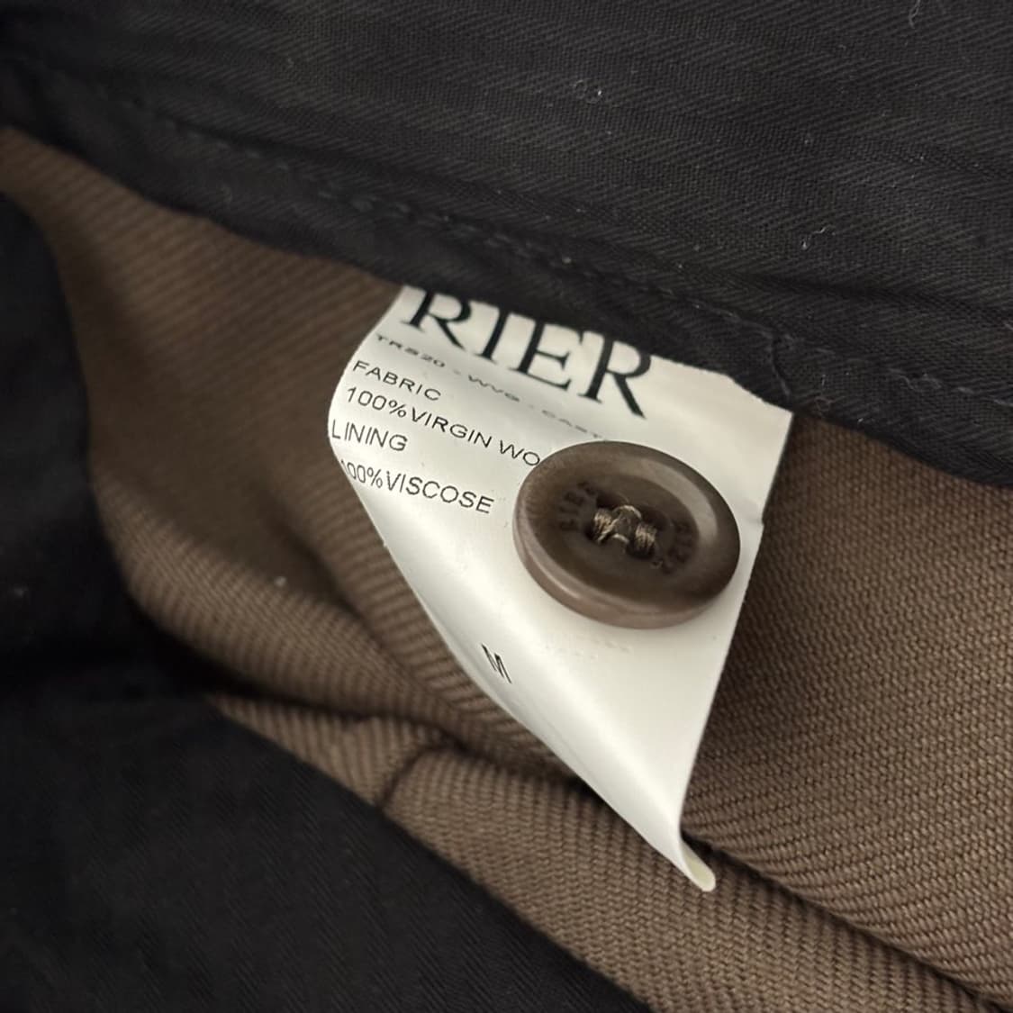 M) 리에르 개버딘 트라우저 상품이미지5