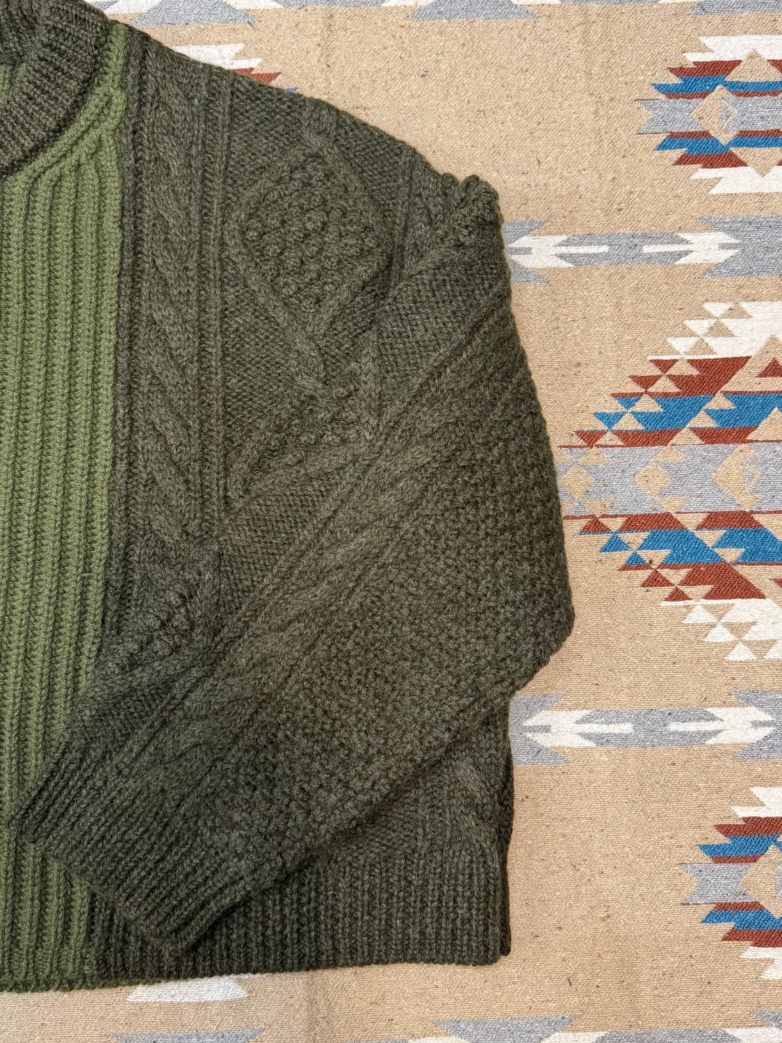 [XS] 아크네 스튜디오 패치워크 풀오버 니트 상품이미지3