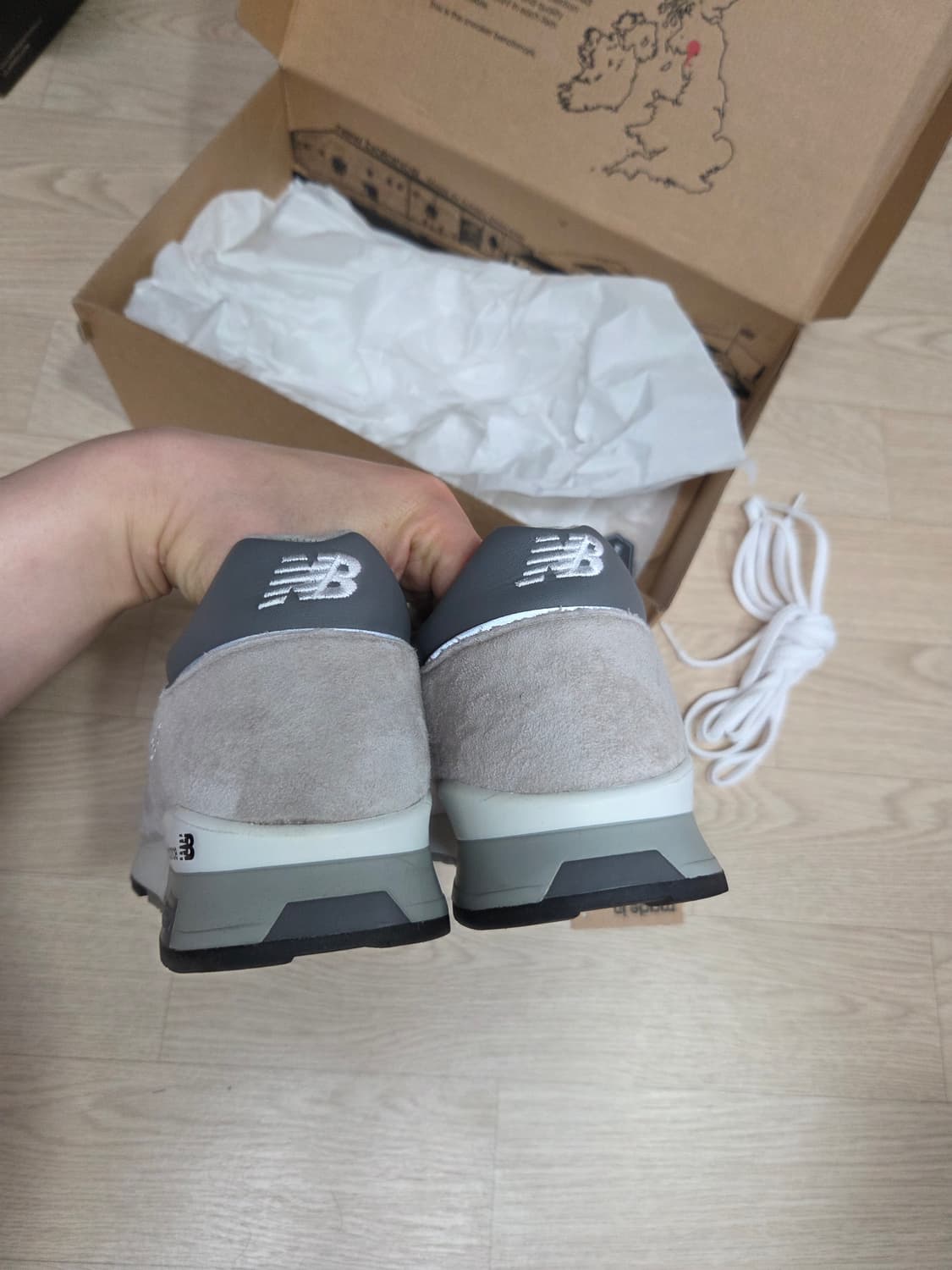 (핏팅모델 촬영 용 20 분 착용)뉴발란스 1500 그레이 상품이미지4