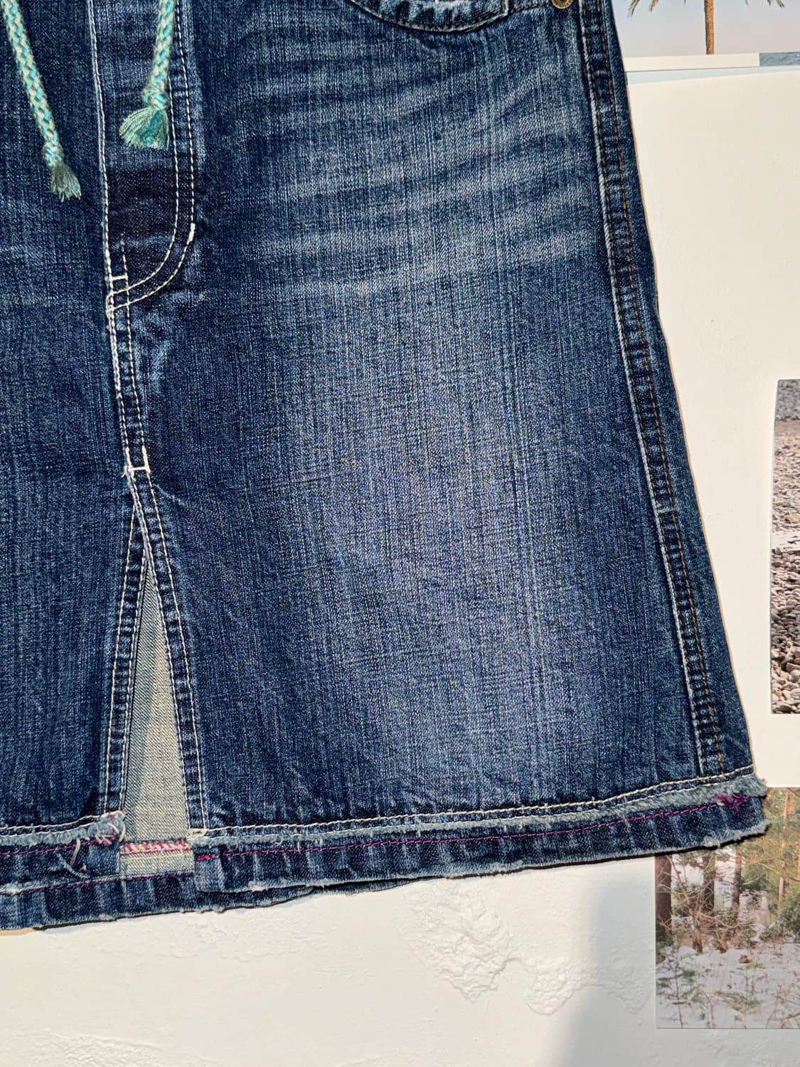 olive des olive 데님 스커트 상품이미지6