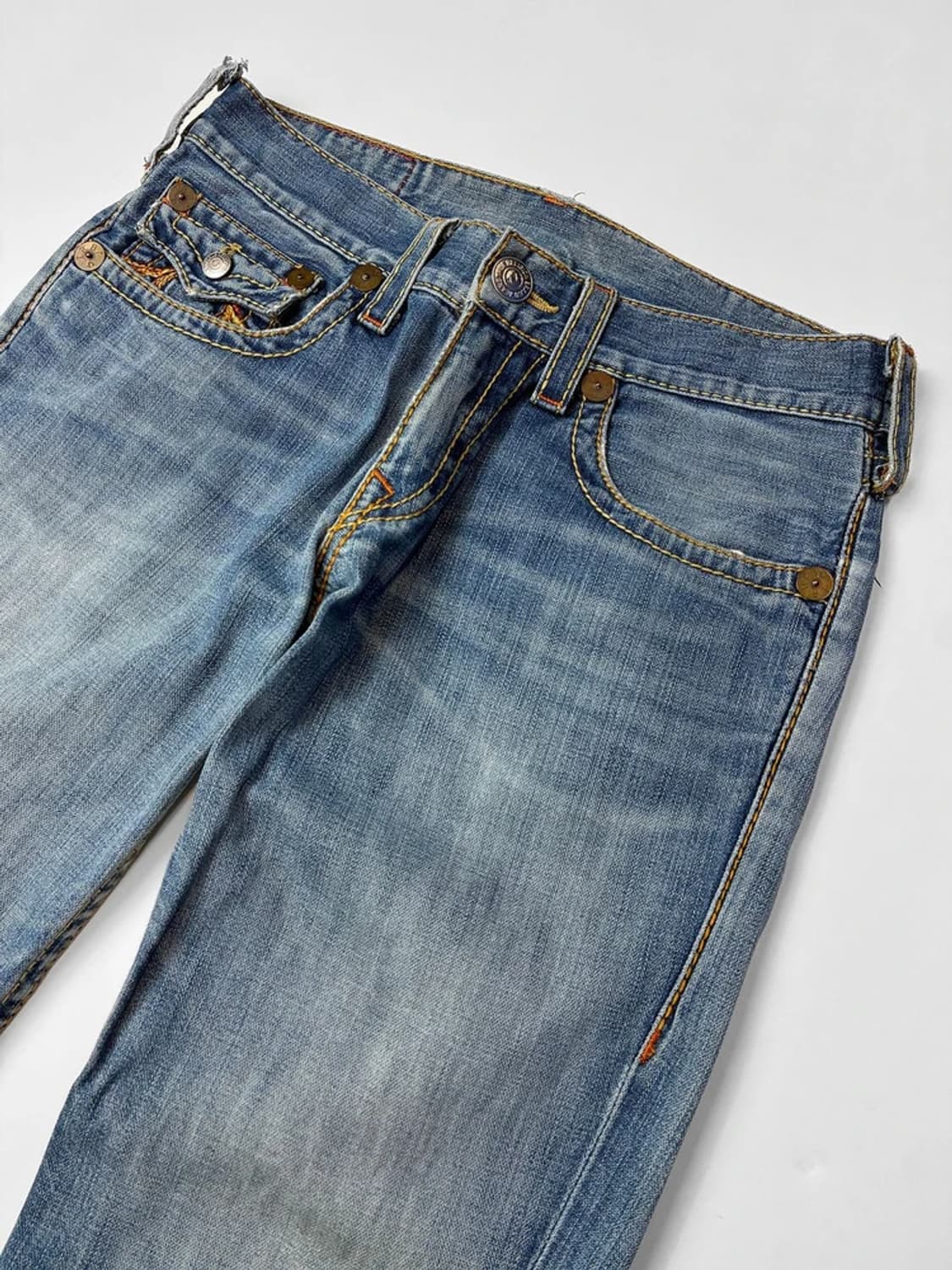 트루릴리젼 00s y2k USA 부츠컷 데님 팬츠 PN5407 상품이미지5