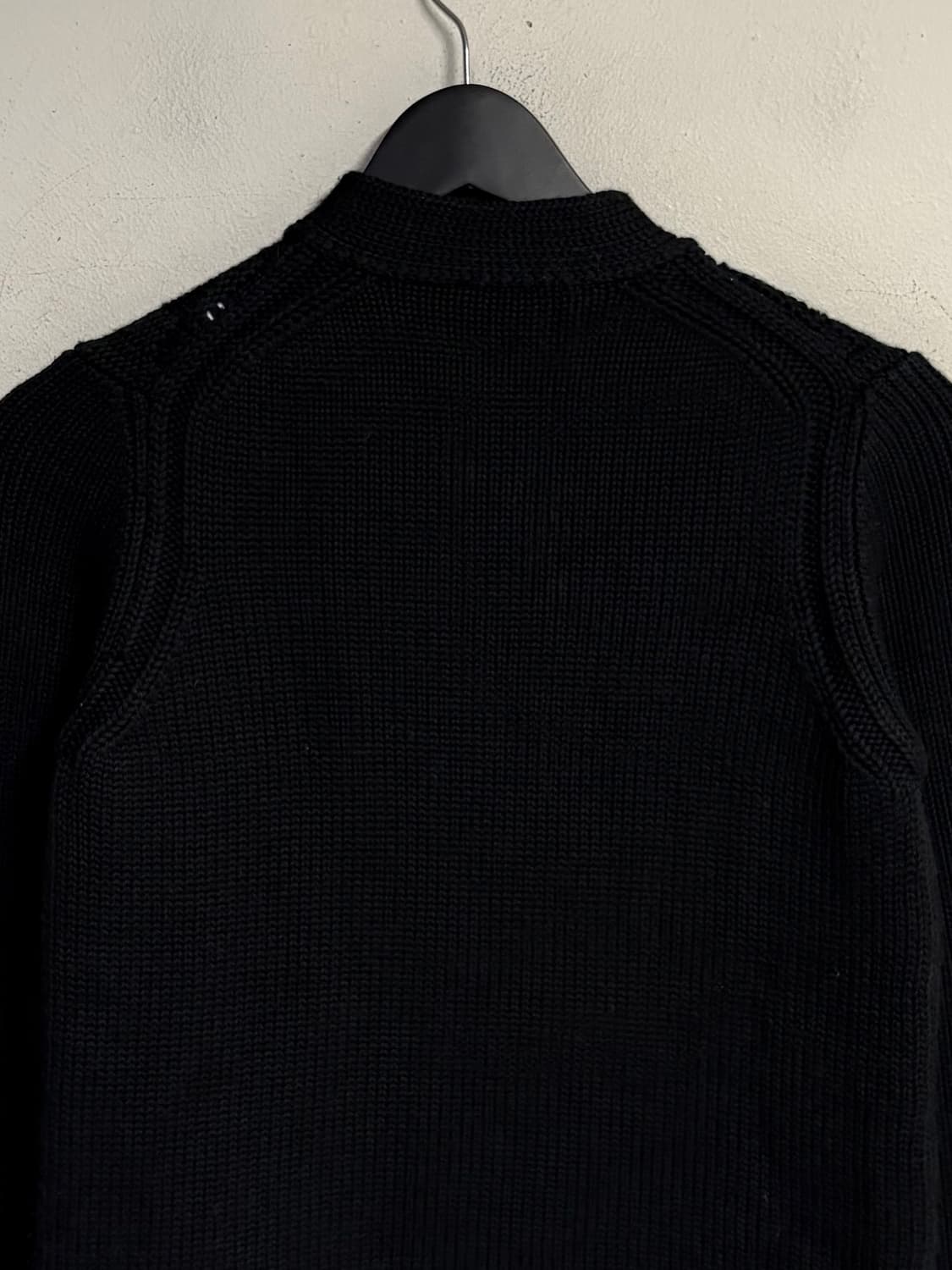 MAX&Co tricot black knit zip up cardigan 상품이미지5