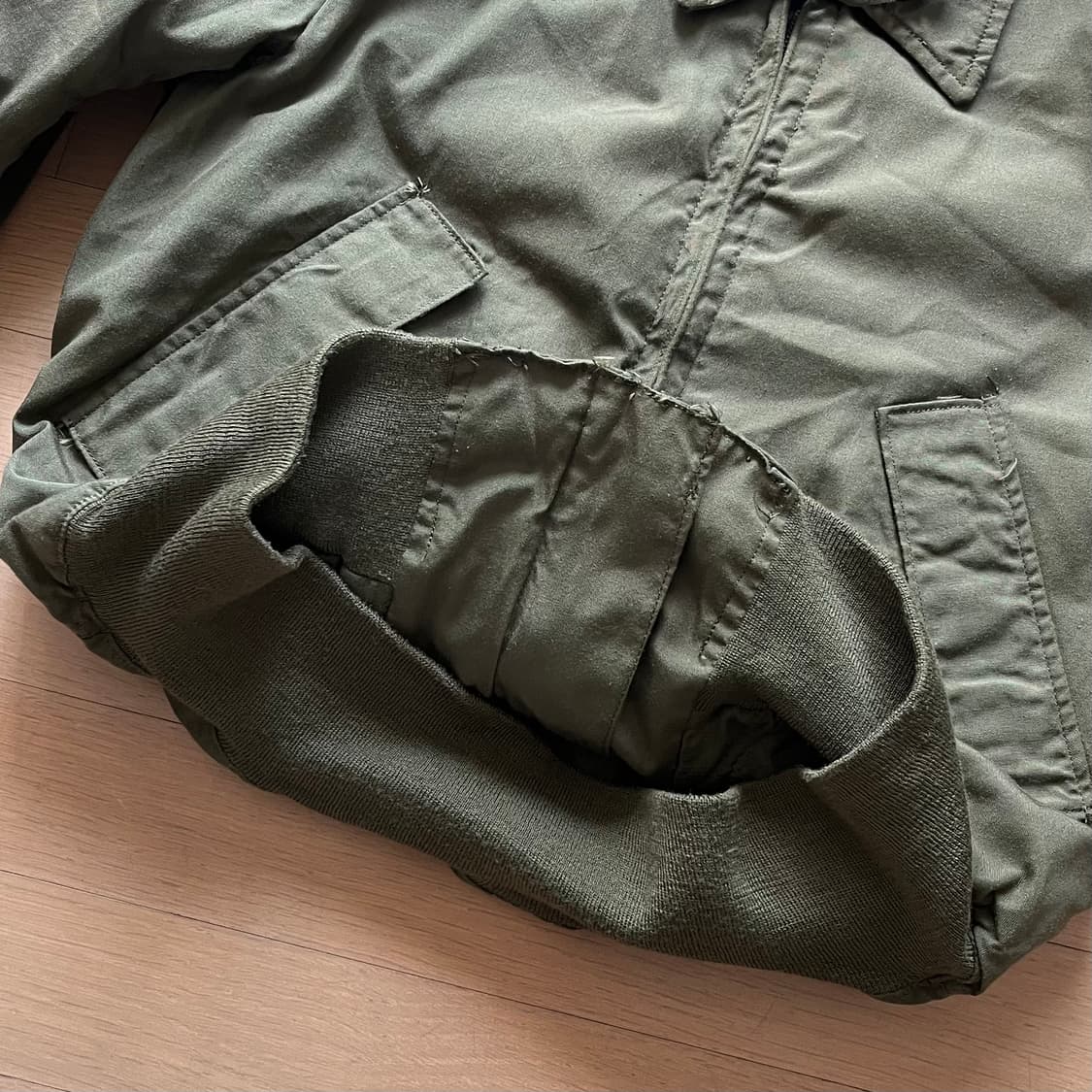 80년대 US Army 미군 CVC 탱커 자켓 빈티지 밀리터리 상품이미지9