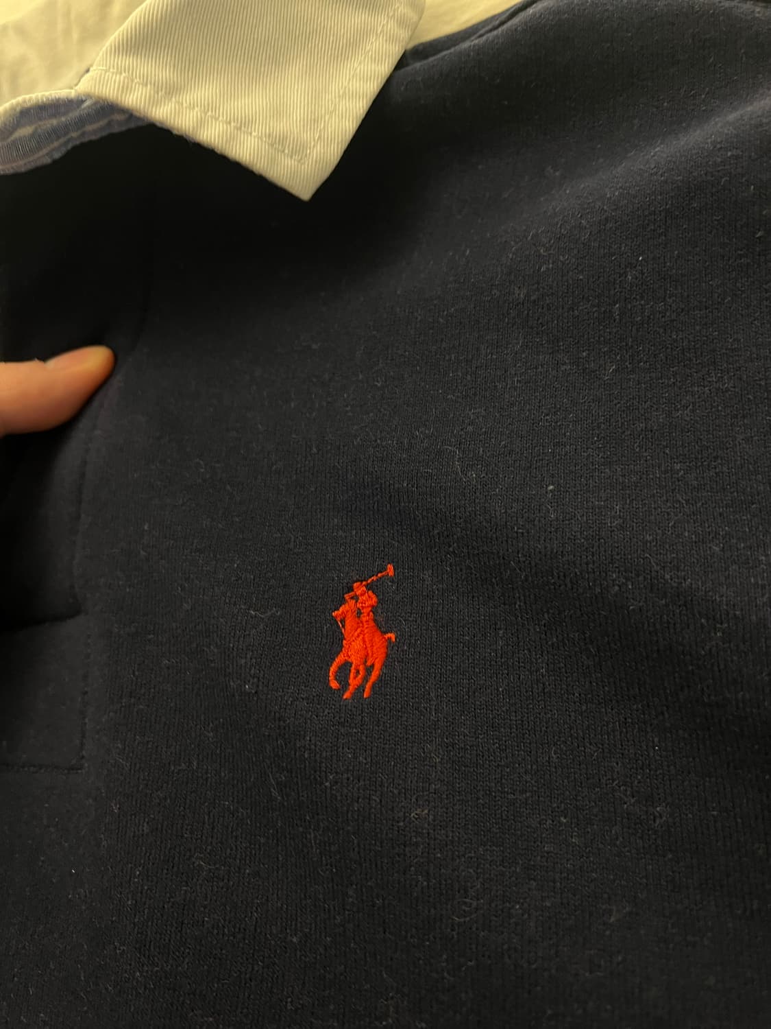 폴로 랄프로렌 캥거루 포켓 럭비 크루넥 M 상품이미지6