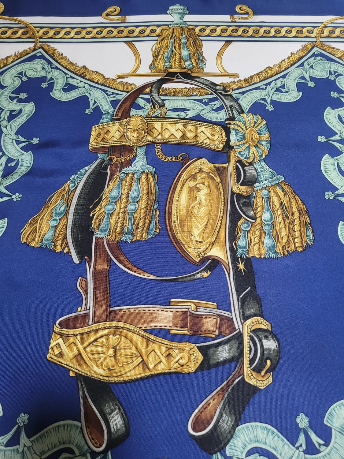 정품 에르메스 까레 실크 스카프 상품이미지4