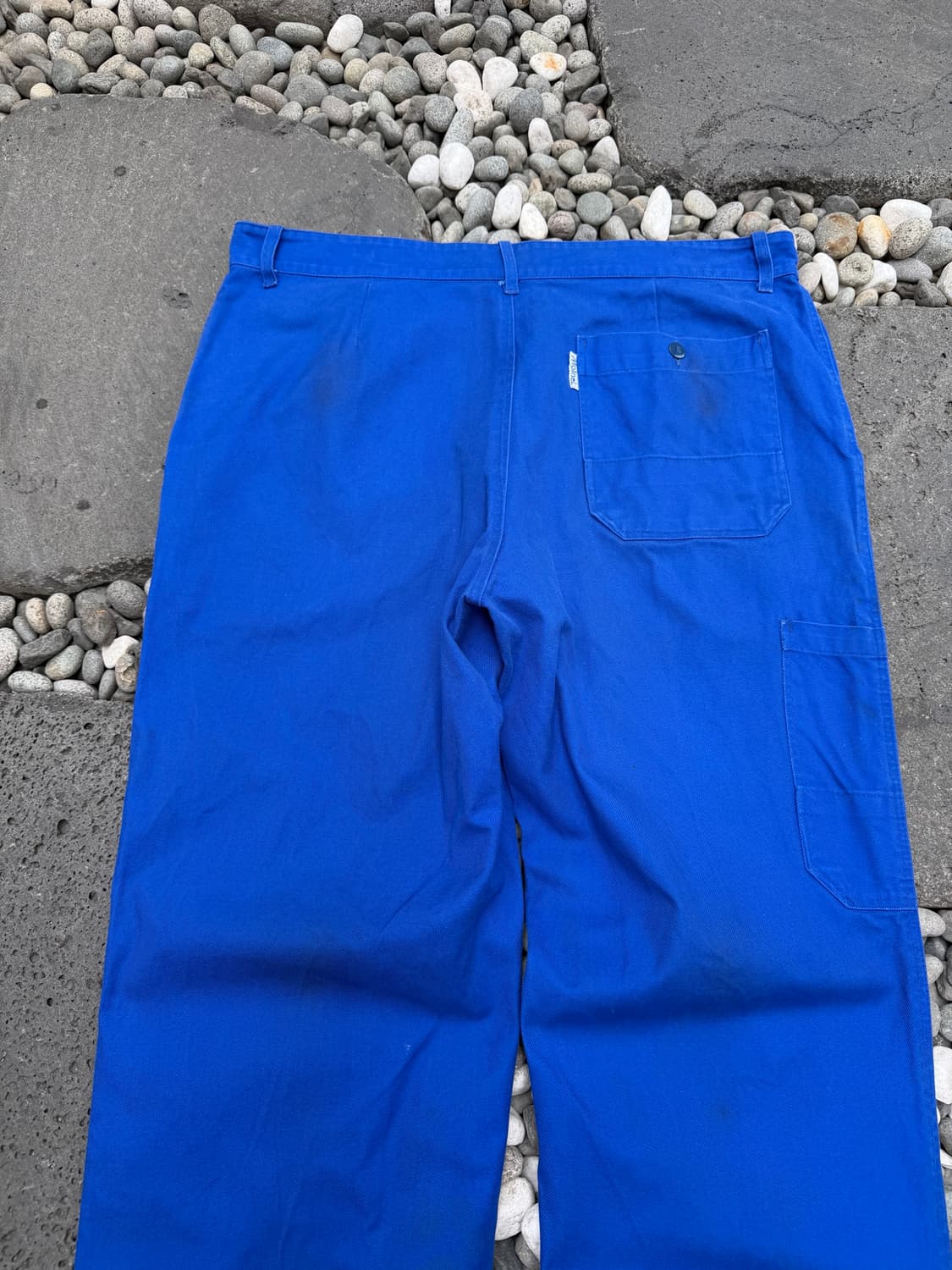 1980s Molinel WASHED BLUE FRENCH 프렌치워크팬츠 상품이미지7