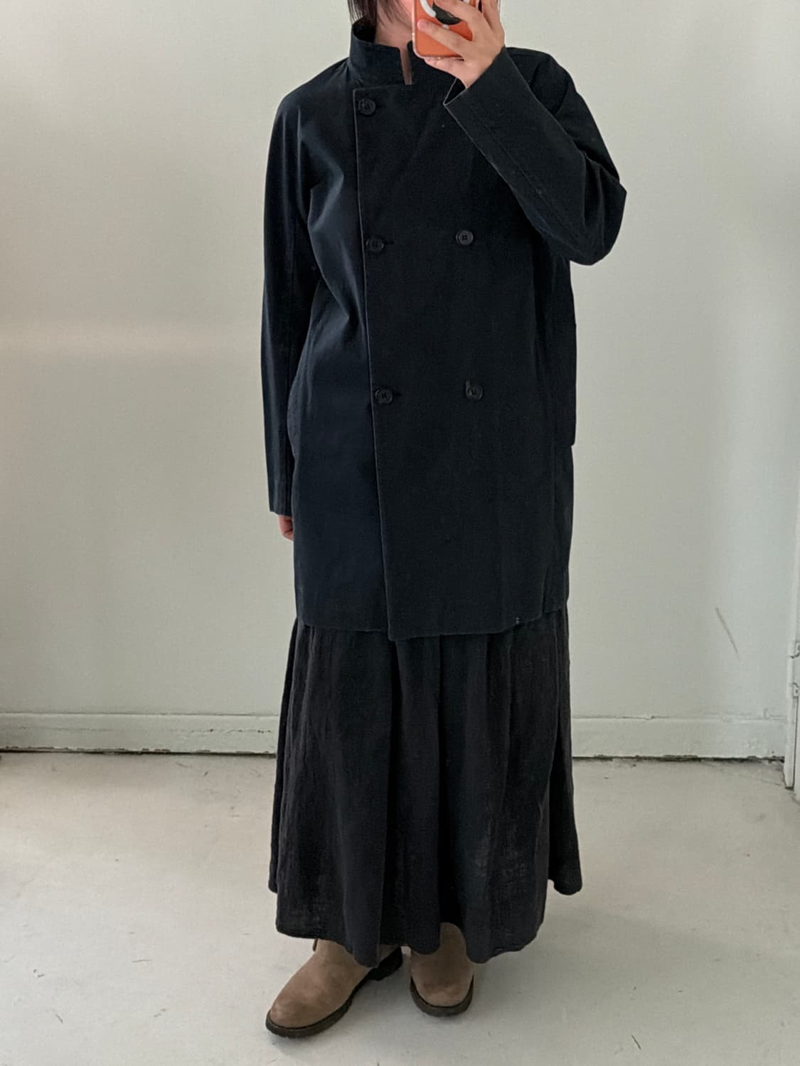 캘빈클라인 더블 브레스트 간절기 자켓 상품이미지5