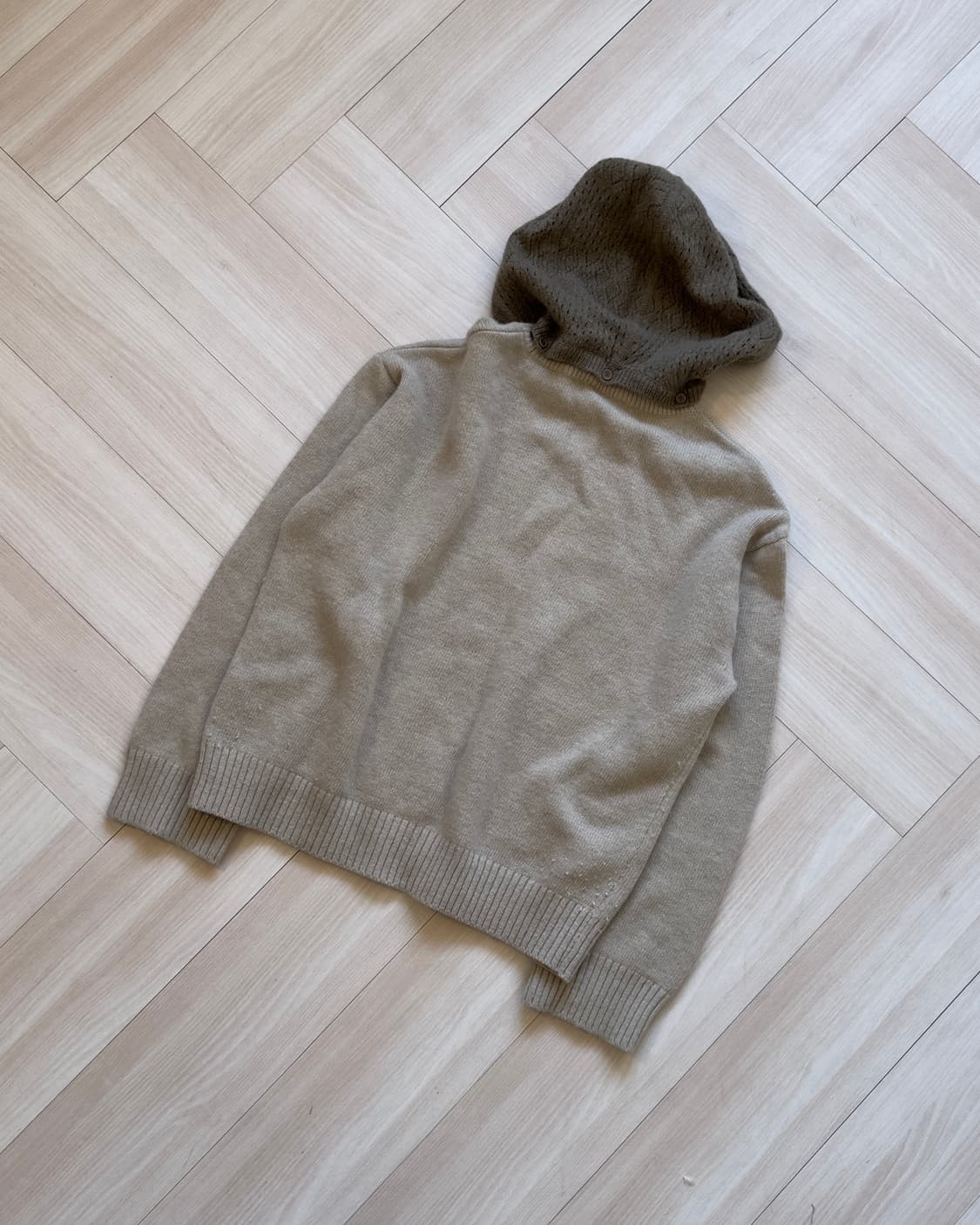 [TheOpen Product] Wool Knit Hoodie 상품이미지8