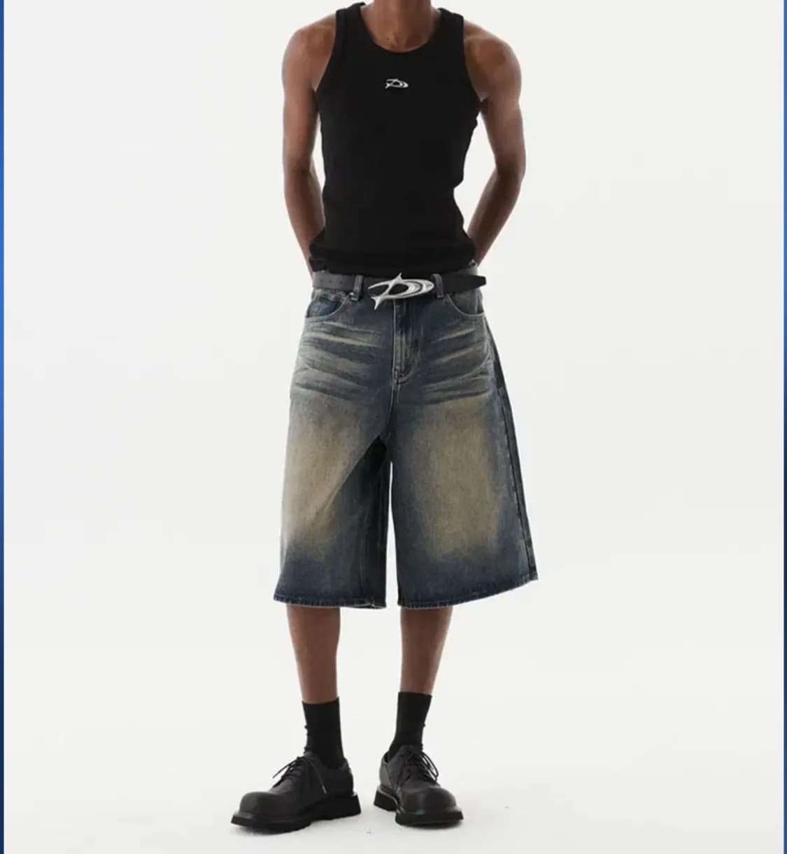 Dnsr 시그니쳐 버뮤다팬츠 XL 상품이미지1