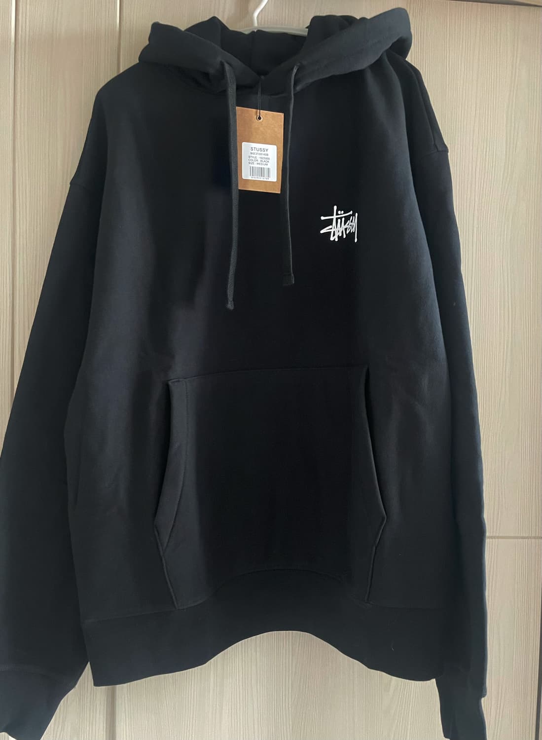 스투시 기모후드 새상품 베이직 상품이미지3