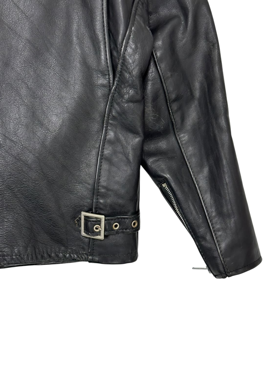 쇼트 싱글 라이더 자켓 상품이미지7