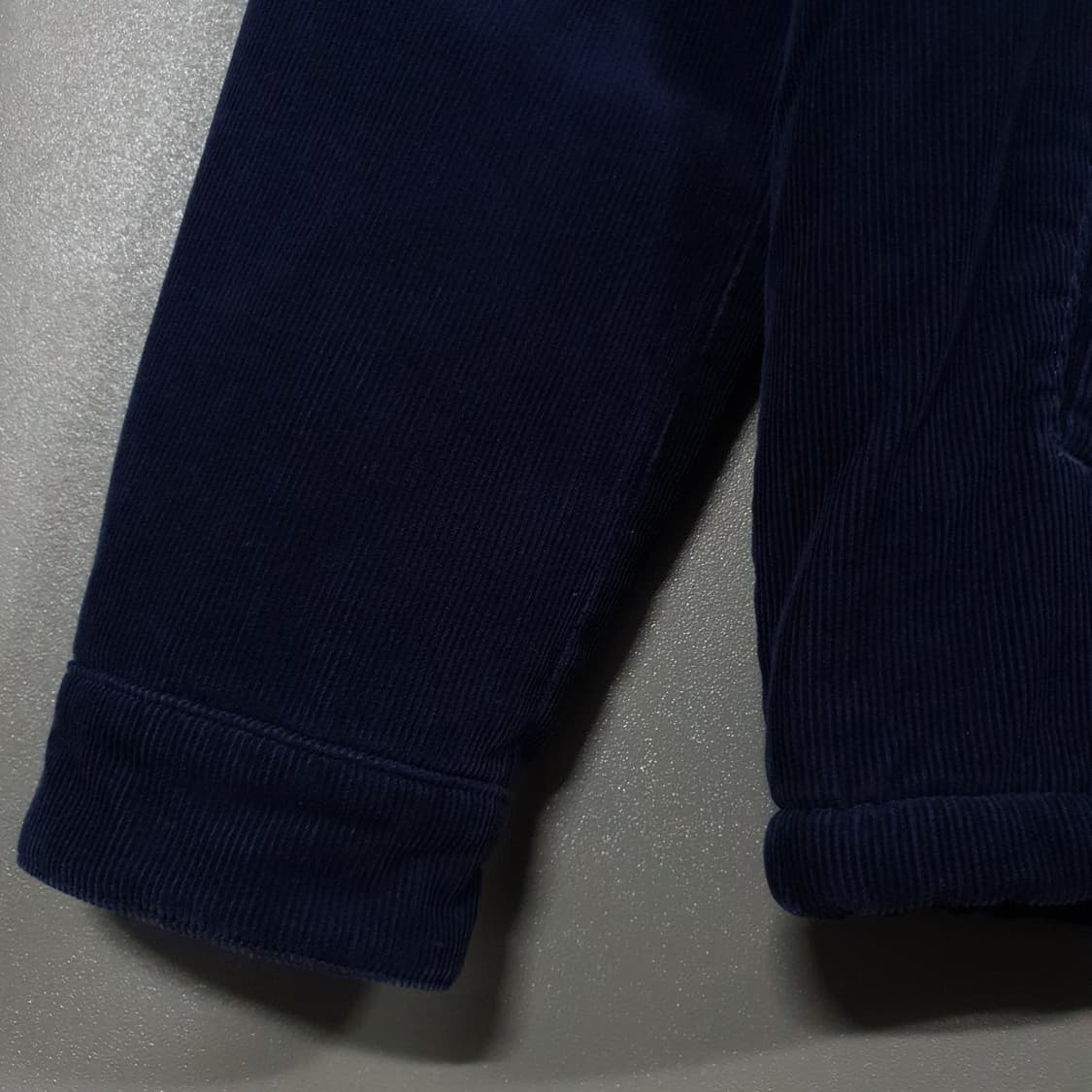 XL) 리바이스 코듀로이 쉐르파 플리스 포켓 후리스 자켓 다크네이비 희귀 상품이미지4