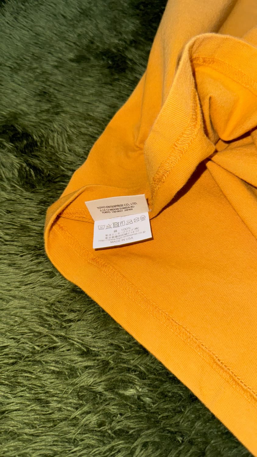 [XL] 버즈릭슨 피너츠 스누피 MADE IN USA 티셔츠 머스타드 상품이미지7