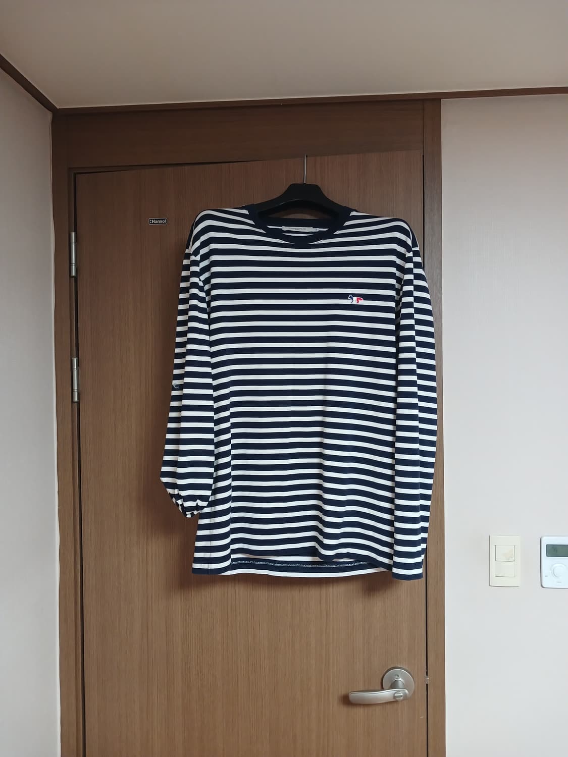 메종키츠네 스트라이프 긴팔 티셔츠 XXL  상품이미지1