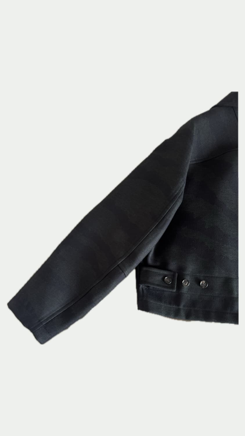 보테가 베네타 자카드 울집업블루종(50) 시착3회 상품이미지8