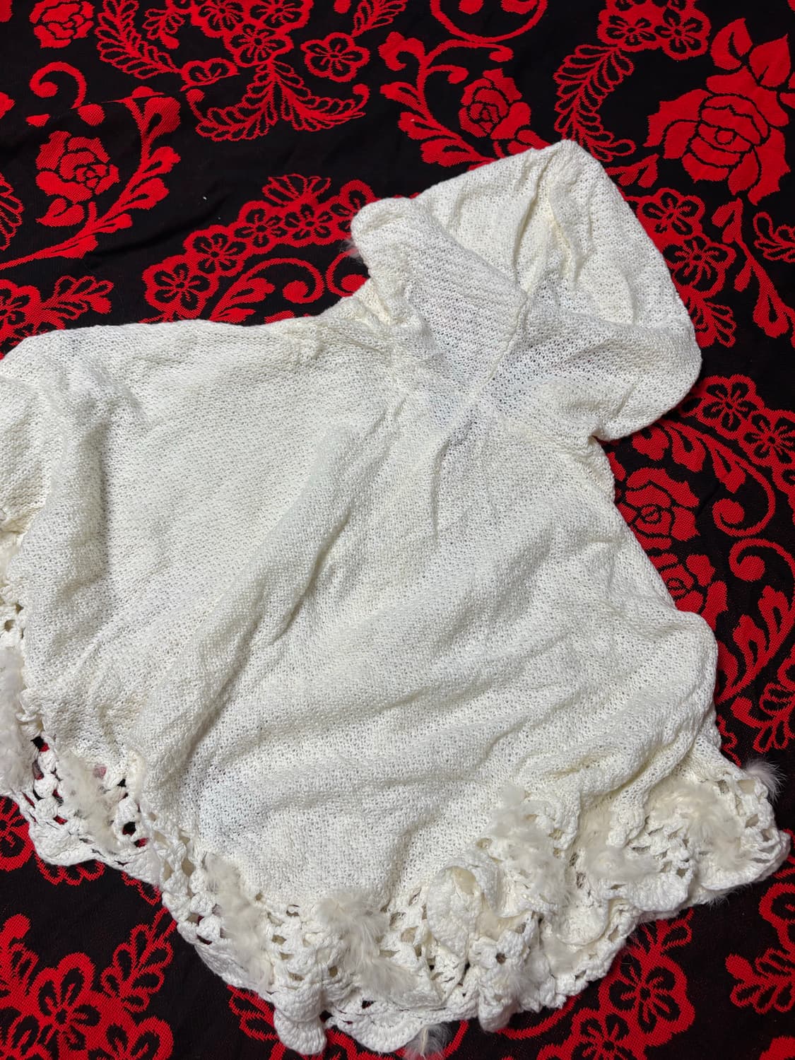 Fairy Grunge ..Lolita morigirl Fur cape 상품이미지3