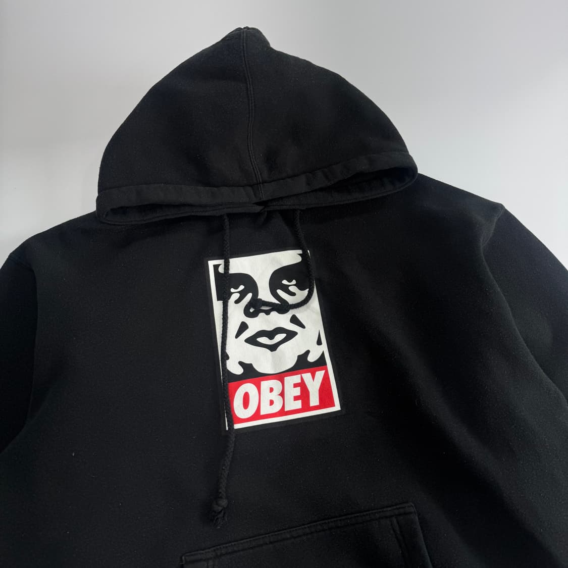 Obey 오베이 블랙 후드티 상품이미지4