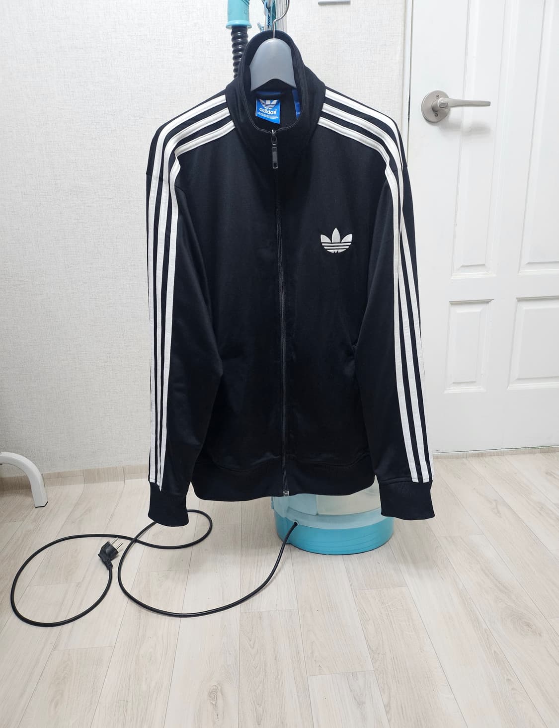 (105~110)XL ☆초대장급☆ 아디다스 파이어버드 [검흰] 트랙탑져지 상품이미지1