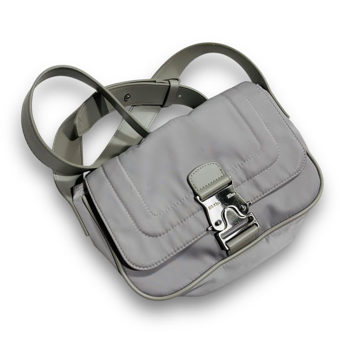 마뗑킴 미니 버클 백 라이트 그레이 숄더백 상품이미지6