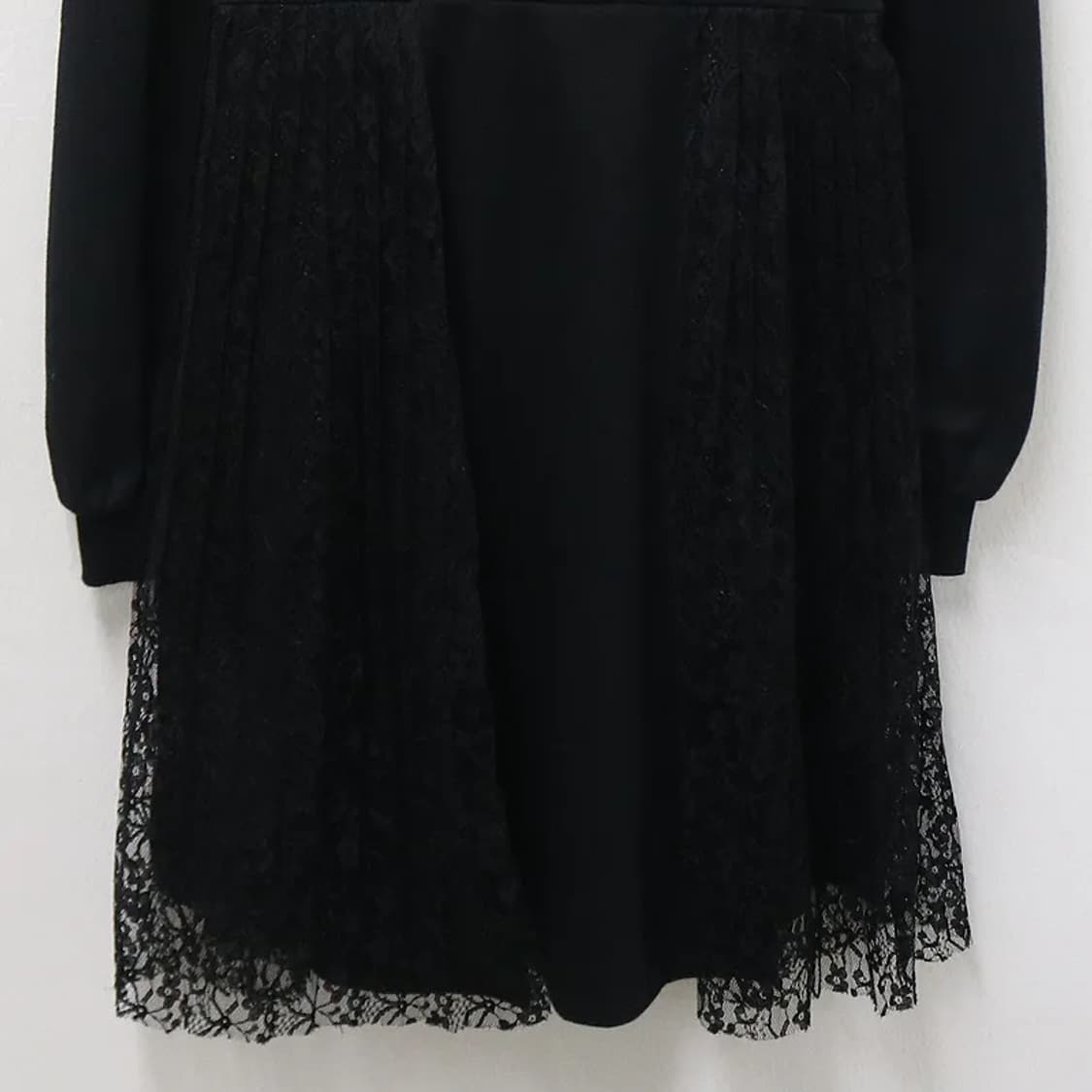 JAMIE 오네갸루 초커 넥 레이스 원피스 62122 상품이미지4